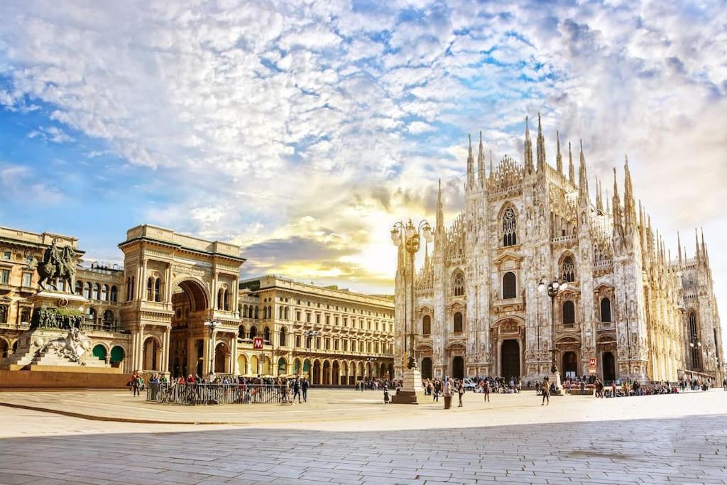 Piazza Duomo - Antico Appartamento Dell'800 米兰 外观 照片